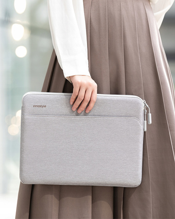 INNOSTYLE TORBA NA LAPTOPA 14 WODOODPORNA ETUI OMNIPROTECT SLIM SZARY