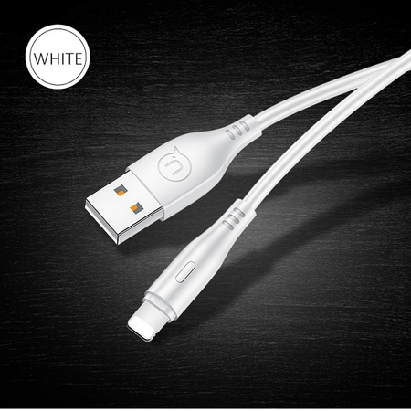 USAMS KABEL 1M DO LIGHTNING DO IPHONE 2A FAST CHARGE SZYBKIE ŁADOWANIE