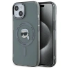 KARL LAGERFELD ETUI DO IPHONE 15 6.1 HARDCASE IML METAL KARL HEAD