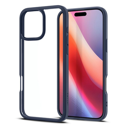 SPIGEN CASE ULTRA HYBRID DO IPHONE 16 PRO ZANURZENIE W OCHRONIE ANTYRYSKOSZ