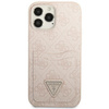 Guess GUHCP13LP4TPP iPhone 13 Pro / 13 6,1" różowy/pink hardcase 4G Triangle Logo Cardslot