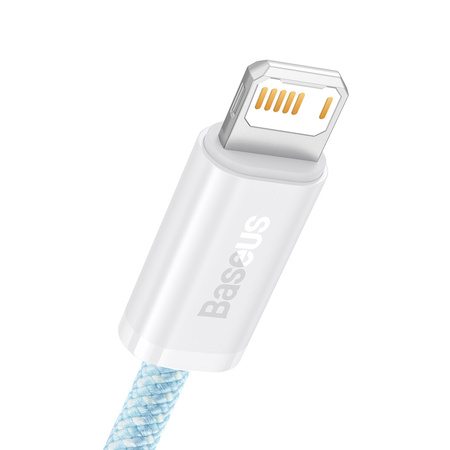 BASEUS KABEL USB DO LIGHTNING 1M 2.4A DO IPHONE 11 12 13 14 Z FUNKCJĄ