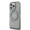 GUESS POKROWIEC HARDCASE DO IPHONE 16 PRO 6.3 DO MAGSAFE IML FLOWERS WREATH