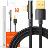 MCDODO KABEL KĄTOWY USB LIGHTNING SZYBKIEGO ŁADOWANIA 36W DO IPHONE 14 1M