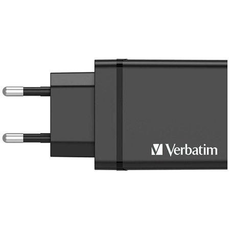 VERBATIM ŁADOWARKA 30W 3XUSB-A USB-C DO IPHONE ANDROID SZYBKI CHARGE PD 3.0