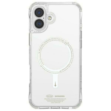 Skinarma etui Saido iPhone 16 6.1 Magnetic Charging zielony/green (niteglow)