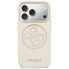 Etui Guess Perforated 4G MagSafe do iPhone 17 Pro Max beżowy
