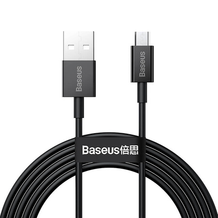 BASEUS KABEL MICRO USB 2A DO TELEFONÓW 2M SZYBKIE ŁADOWANIE SUPERIOR SERIES