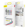 BASEUS KABEL USB 4W1 2X LIGHTNING USB 3.5A 1.2M CZARNY