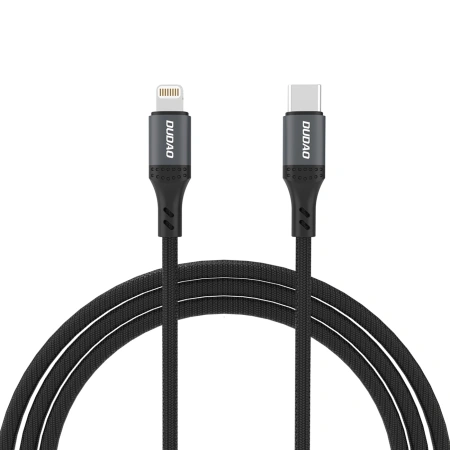 DUDAO KABEL USB-C DO LIGHTNING 30W 2M DO IPHONE 12 13 14 SZYBKIE ŁADOWANIE