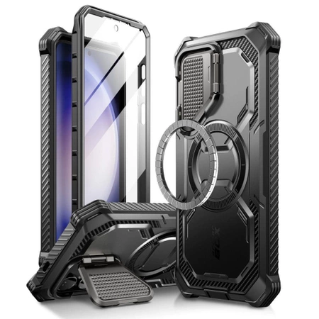 Etui Supcase IBLSN Armorbox Mag z MagSafe na Samsung Galaxy S24 - czarne