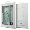 GUESS ETUI HARDCASE IML GLITTER WITH PEARL STRAP DO IPHONE 16 PRO MAX 6.9