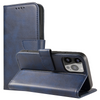 Etui z klapką i portfelem Magnet Case do iPhone 15 - niebieskie
