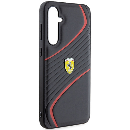 FERRARI ETUI HARDCASE DO SAMSUNG GALAXY S23 FE S711 TWIST METAL LOGO