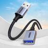 Ugreen kabel przedłużacz adapter USB (męski) - USB (żeński) 3.0 5Gb/s 1m szary (US115)