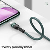 USAMS KABEL PLECIONY DO LIGHTNING IPHONE 12 13 14 1M SZYBKI PRZESYŁ DANYCH