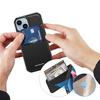 Etui portfel Dux Ducis Rafi Mag z podstawką 3w1 do iPhone 14 Plus z MagSafe i blokadą RFID - czarne