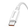 BASEUS KABEL USB-C 1M 100W DO TELEFONÓW I LAPTOPÓW Z SZYBKIM ŁADOWANIEM
