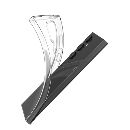 Ultra Clear 0.5mm etui Samsung Galaxy S23 Ultra cienki pokrowiec przezroczyste