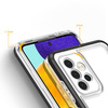 Clear 3in1 etui do Samsung Galaxy A13 5G żelowy pokrowiec z ramką czarny