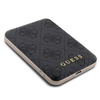 Zestaw Guess GUBPM5P15S4GEMGK iPhone15 6.1 hardcase + Powerbank 5000mAh MagSafe czarny/black 4G Metal Logo