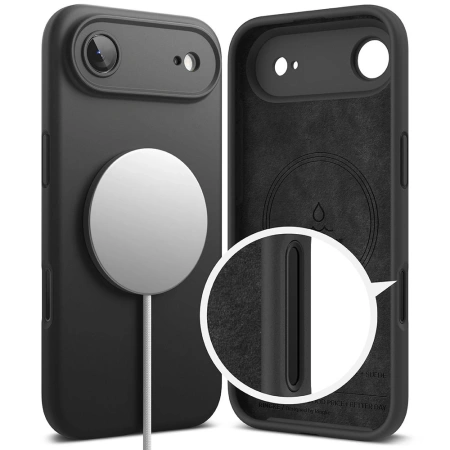 RINGKE ETUI SILIKONOWE MAGNETYCZNE DO IPHONE 17 AIR Z FUNKCJĄ