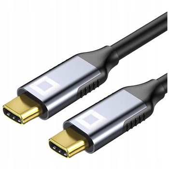 CO2 KABEL USB-C SZYBKIE ŁADOWANIE THUNDERBOLT 3 20GBPS 100W USB TYP C 4K 1M