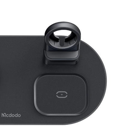 MCDODO STACJA DOKUJĄCA ŁADOWARKA INDUKCYJNA 3W1 DO IPHONE AIRPODS WATCH 15W