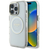 GUESS ETUI DO IPHONE 16 PRO MAX DO MAGSAFE LOGO CLASSIC BIAŁE WYSOKA JAKOŚĆ