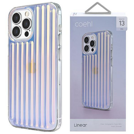 UNIQ etui Coehl Linear iPhone 13 Pro Max 6,7" opal/iridescent