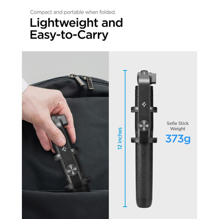 SPIGEN S560W BLUETOOTH SELFIE STICK LONG TRIPOD BLACK
