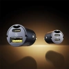 Ładowarka samochodowa Baseus Tiny Star 30W 2xUSB-C - czarna