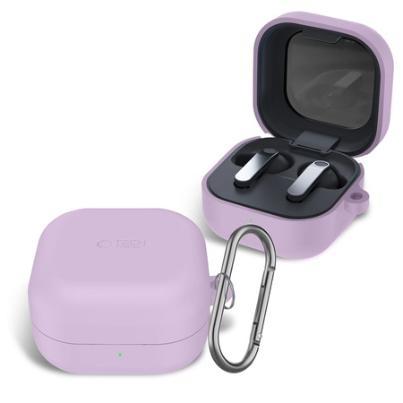 TECH-PROTECT SILICONE HOOK SAMSUNG GALAXY BUDS 4 / 4 PRO LAVENDER