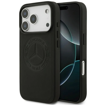 MERCEDES ETUI MAGSAFE DO IPHONE 17 PRO LEATHER VINTAGE LOGO WYSOKIEJ