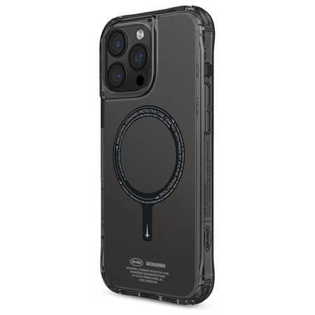 Skinarma etui Saido iPhone 16 Pro 6.3 Magnetic Charging czarny/black