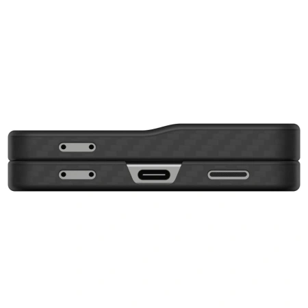 Etui Spigen AirSkin Aramid na Samsung Galaxy Z Flip 7 - czarne