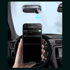 Baseus solarny odtwarzacz MP3 transmiter FM audio do samochodu Bluetooth 5.0 750mAh (czytnik kart TF / USB / AUX) czarny (CDMP000001)