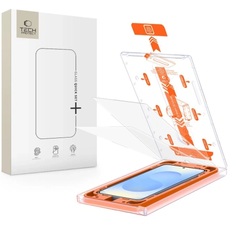 TECH-PROTECT SZKŁO HARTOWANE QUICK SET+ DO SAMSUNG GALAXY S25 OCHRONA