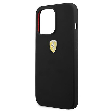 Ferrari FESSIHCP13XBK iPhone 13 Pro Max 6,7" czarny/black hardcase Silicone