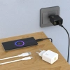 DUDAO ŁADOWARKA SIECIOWA A23 2.4A USB-A DO TELEFONÓW TABLETÓW Z PORTEM USB