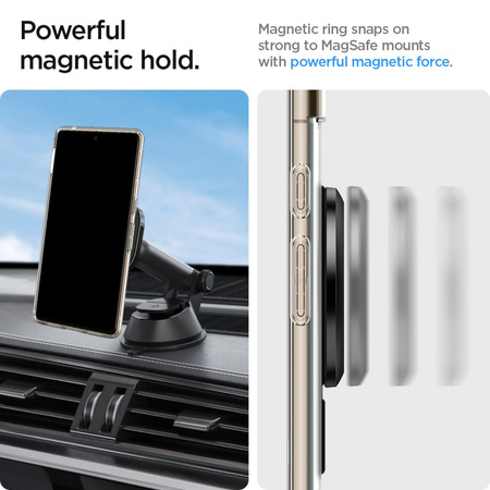 SPIGEN ONETAP RING MAGNETIC PLATE DO MAGSAFE APPLE AKCESORIUM DO ŁADOWANIA