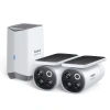 Zewnętrzny zestaw monitoringu Baseus Security S1 Pro Dual 3K (2 kamery) - biały
