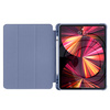 Stand Tablet Case etui Smart Cover pokrowiec na iPad mini 5 z funkcją podstawki niebieski