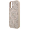 Etui Guess 4G Ring Classic Logo MagSafe do iPhone 17 różowy