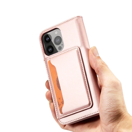 HURTEL MAGNET CASE DO IPHONE 14 PRO Z KLAPKĄ POKROWIEC PORTFEL PODSTAWKA