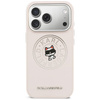 Etui Karl Lagerfeld Point & Choupette    Sketch MagSafe do iPhone 17 Pro różowy
