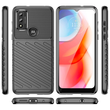 THUNDER CASE PANCERNE ETUI DO MOTOROLA MOTO G PLAY 2022 WZMOCNIONE OCHRONNE