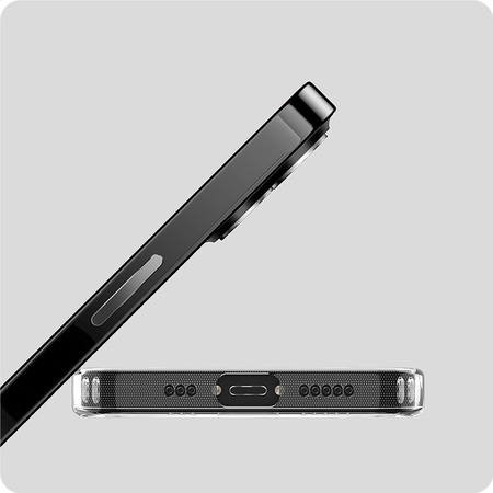 TECH-PROTECT ETUI FLEXAIR HYBRID DO IPHONE 15 PROTEKCJA EKRANU Z ALUMINIUM