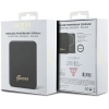 Powerbank indukcyjny Guess MagSafe Metal Script Logo 5W 3000mAh - czarny