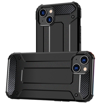 Pancerne etui Hybrid Armor do iPhone 15 - czarne